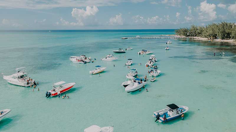 Jose Mier view of Cayman Islands bay