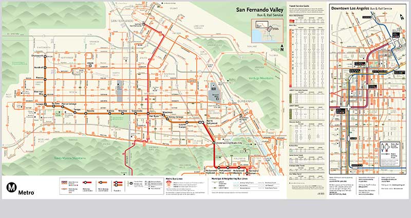 Sun Valley metro map screen shot by Jose Mier