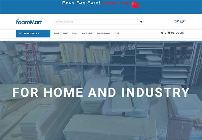 Jose Mier Sun Valley, CA Foam Mart Site