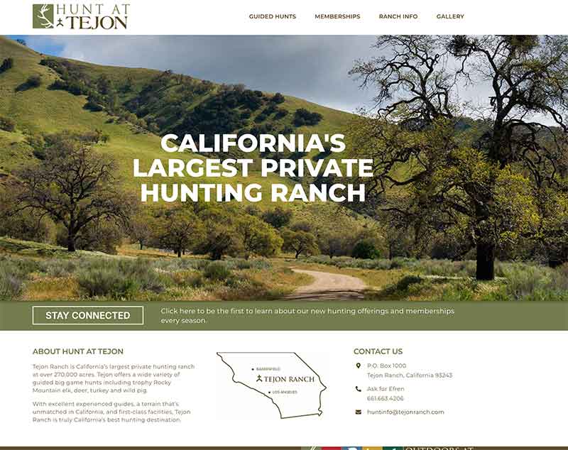 Jose Mier Sun Valley CA adjacent big game hunting